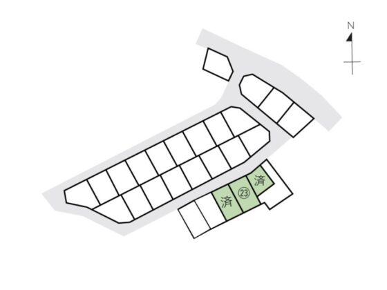 浜坂7丁目分譲地23号地