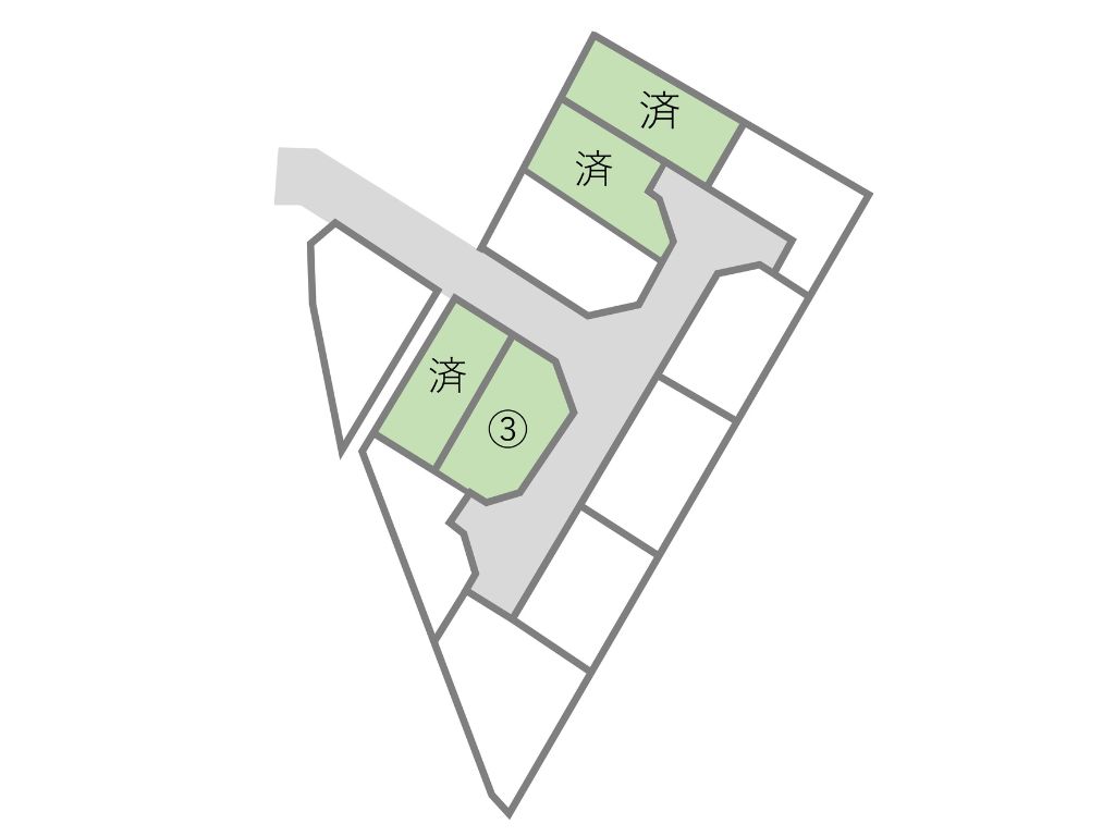 吉成南分譲地3号地