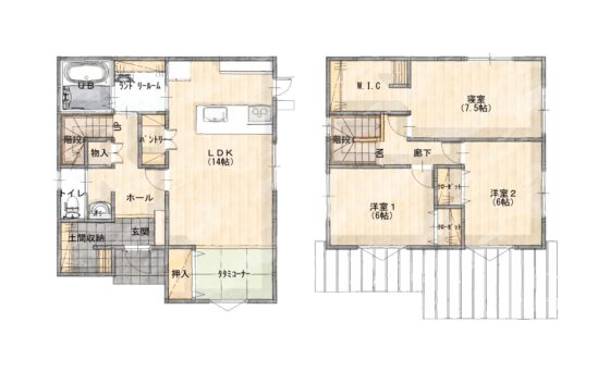 出雲市白枝町モデルハウス
