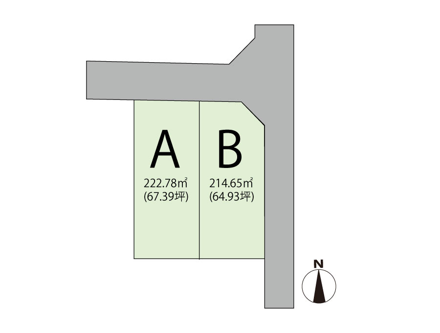米子市観音寺新町5丁目分譲地(2区画)