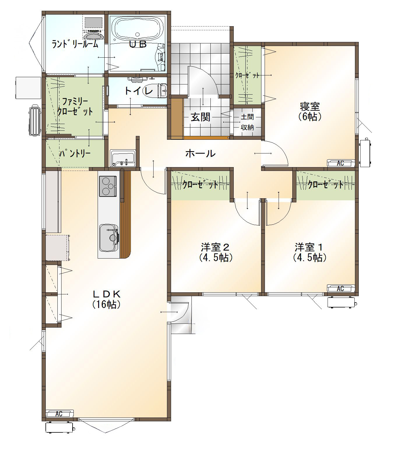 松江市朝酌町モデルハウス