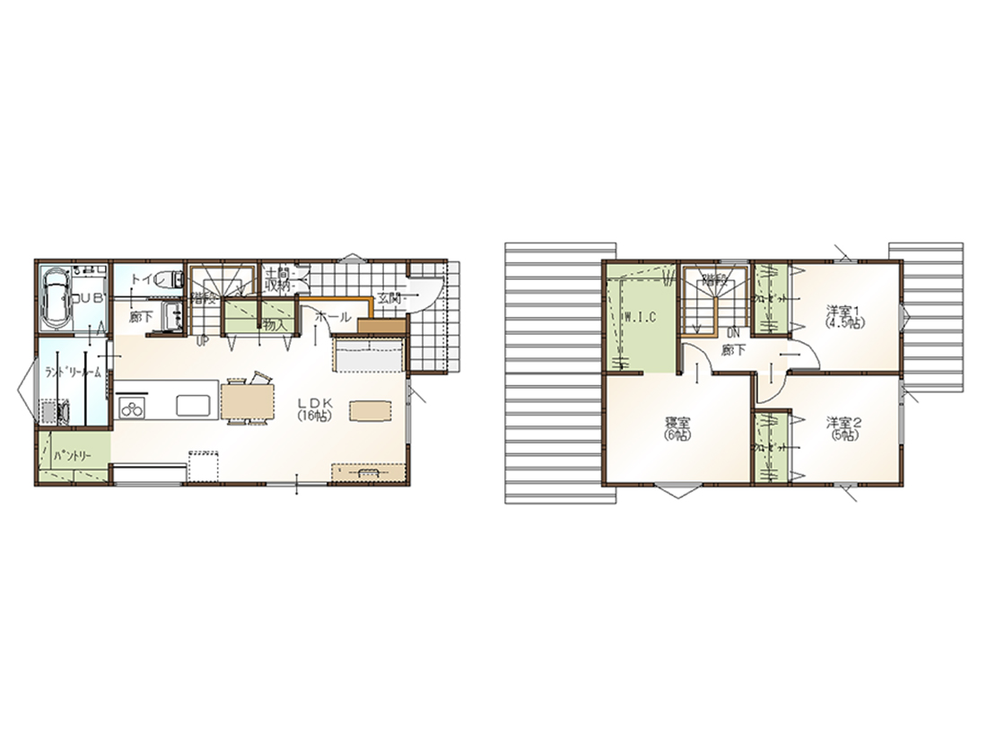 木の温もりを感じる3LDK【EW-178-G】