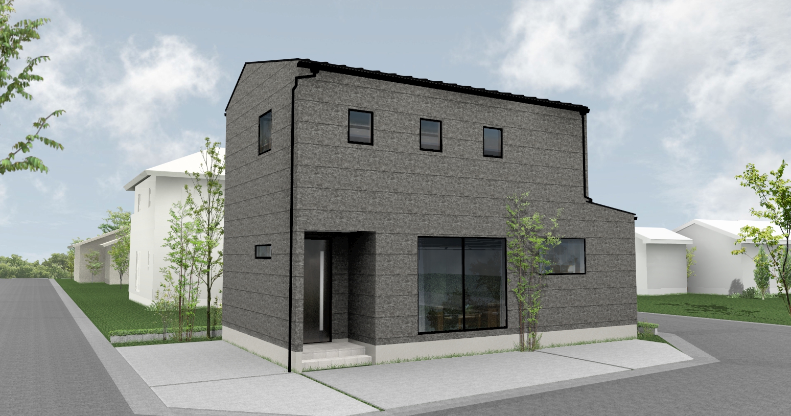 松江市法吉町モデルハウス