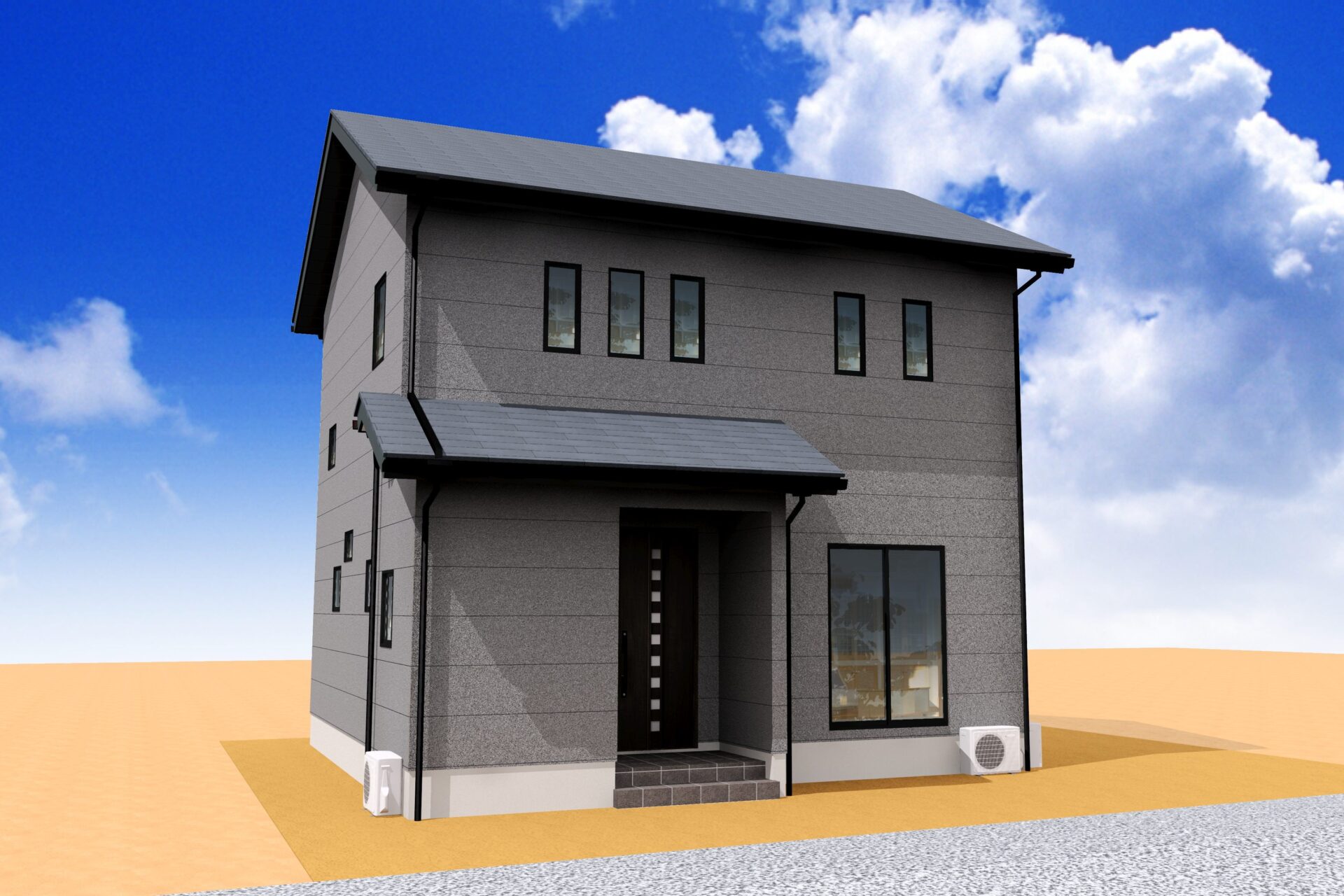 浜田市港町Ⅱモデルハウス