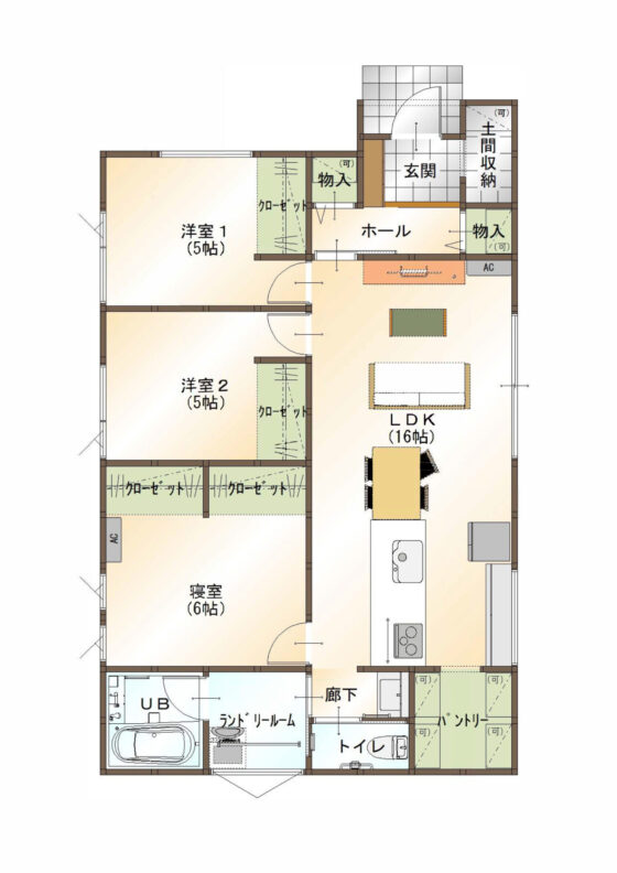 鳥取市浜坂7丁目Ⅱモデルハウス