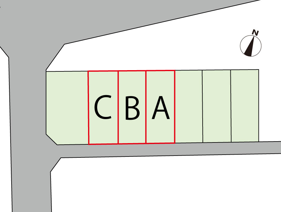境港市上道町(残り3区画)