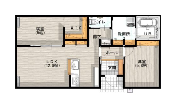 出雲市斐川町上直江Ⅱモデルハウス