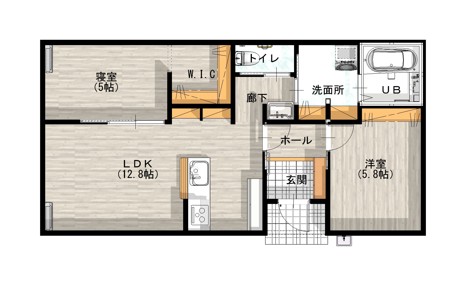 出雲市斐川町上直江Ⅱモデルハウス